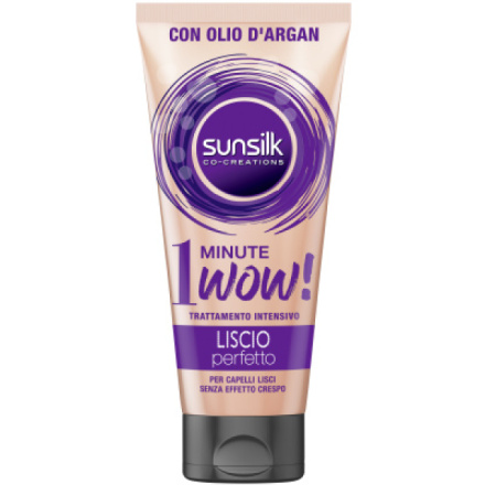 Sunsilk maska pro hladké vlasy Liscio Perfetto 1 Minute Wow, 180 ml