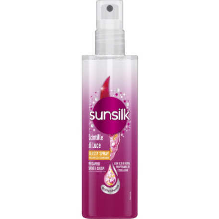 Sunsilk sprej pro lesklé vlasy Scintille Di Luce, 200 ml