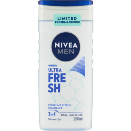 Nivea Men Ultra Fresh sprchový gel, 250 ml