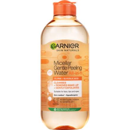 Garnier micelární voda s peelingovým efektem all-in-one 400 ml