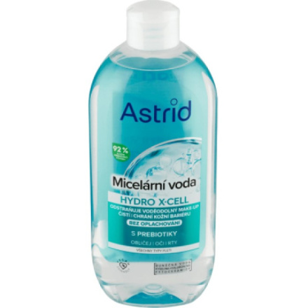 Astrid micelární voda X-Cell 3v1 na tvář, oči a rty, 400 ml