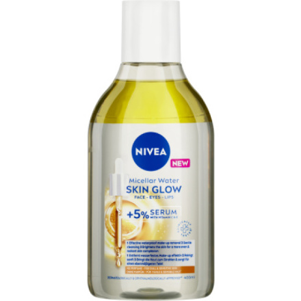 Nivea Skin Glow dvoufázová micelární voda, 400 ml