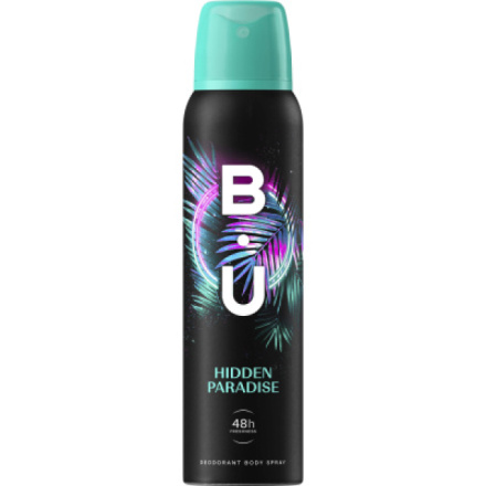 B.U. Hidden Paradise deodorant ve spreji, 150 ml , deospray