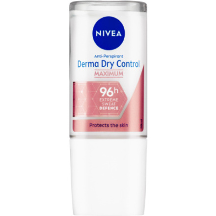 Nivea Derma Dry Control kuličkový antiperspirant, 50 ml