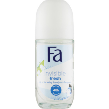 Fa Invisible Fresh kuličkový antiperspirant, 50 ml, roll-on