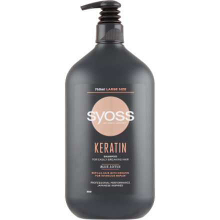 Syoss Keratin šampon pro lámavé vlasy, 750 ml