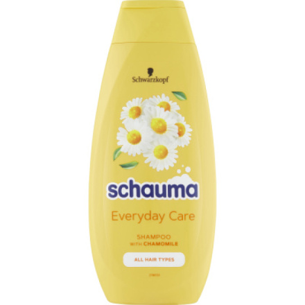 Schauma Everyday Care šampon s obsahem heřmánku pro všechny typy vlasů, 400 ml