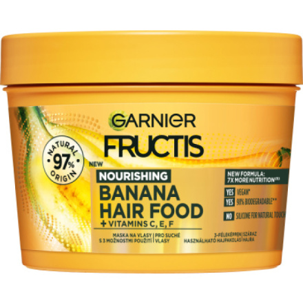 Garnier Fructis Hair Food Banana maska na vlasy, 400 ml