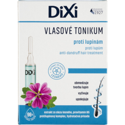 Dixi vlasové tonikum proti lupům, 7× 10 ml