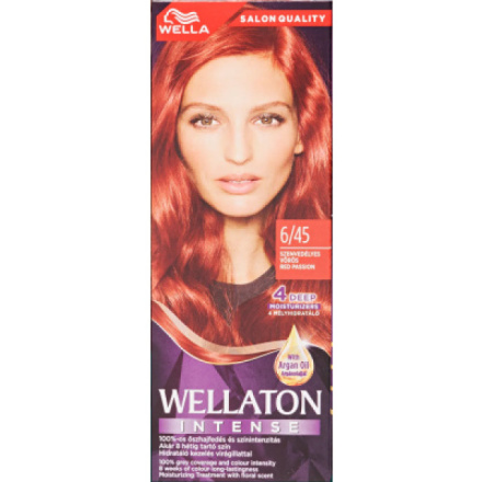 Wella barva na vlasy Wellaton Intense 6/45 Red Passion, 110 ml