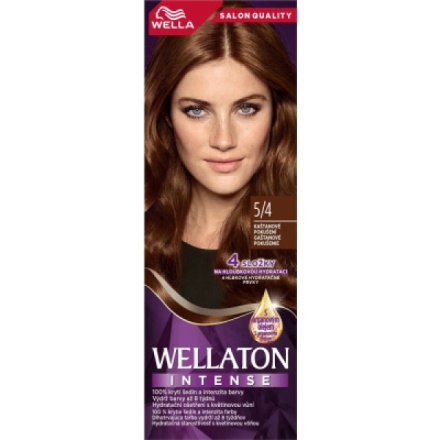 Wella barva na vlasy Wellaton Intense 5/4 kaštanová, 110 ml