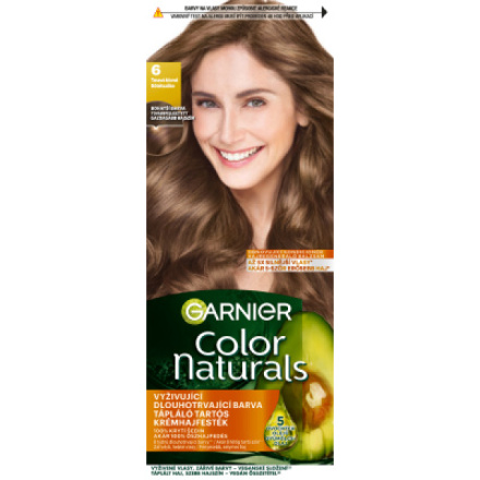 Garnier Color Naturals barva na vlasy, tmavá blond 6