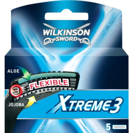 Wilkinson Sword Xtreme3 System náhradní hlavice, 5 ks