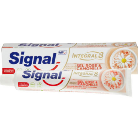 Signal zubní pasta Nature Elements Integral 8 heřmánek a himalájská sůl, 75 ml