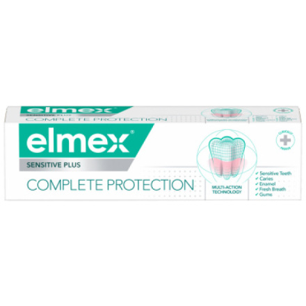 Elmex Sensitive Plus Complete Protection zubní pasta, 75 ml