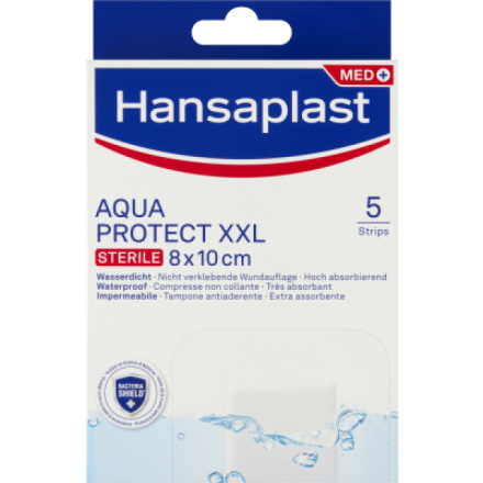 Hansaplast náplasti vodotěsné Aqua Protect XXL 5 ks