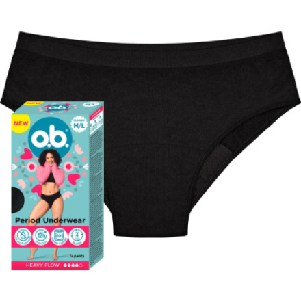 O.B. menstruační kalhotky, velikost M/L, 1 ks