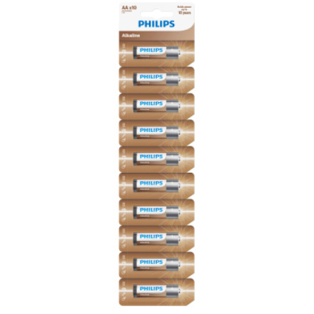 Baterie Philips Alkaline AA 4 ks LR6 Mignon 1,5V