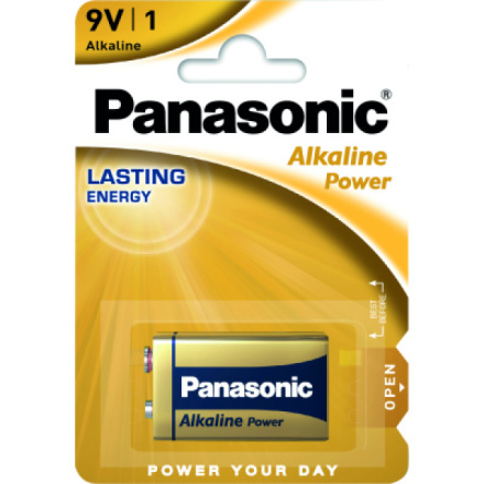 Panasonic Alkaline Power 9 V alkalické baterie, 1 ks
