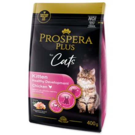 Krmivo Prospera Plus Kitten Chicken Healthy Development 0,4kg 1513-10001|X|X|KS