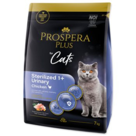 Krmivo Prospera Plus Sterilized 1+ Chicken Urinary 7kg 1513-10023|X|X|KS