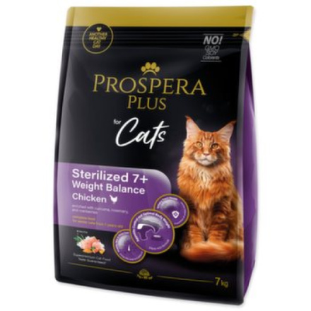 Krmivo Prospera Plus Sterilized 7+ Chicken Weight Balance 7kg 1513-10063|X|X|KS