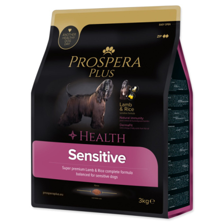 Krmivo Prospera Plus Sensitive jehněčí s rýží 3kg 1514-10914|X|X|KS