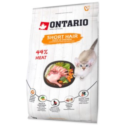 Krmivo Ontario Cat Shorthair 2kg 213-10335|X|X|KS