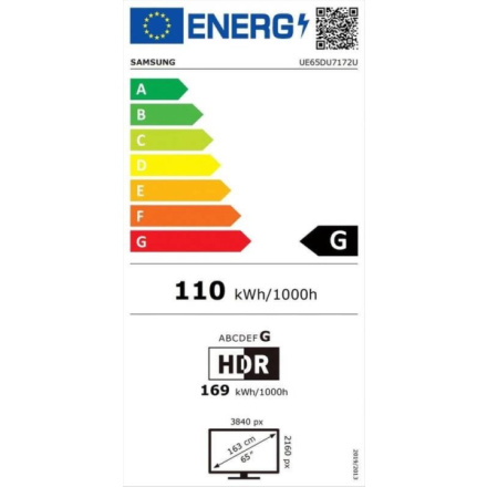 65" Samsung UE65DU7172 (2024) UE65DU7172