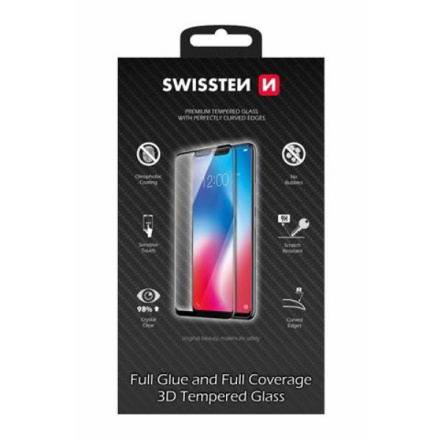 Swissten Ultra Durable 3D pro Apple iPhone 11 Pro Black - Černé 64701827