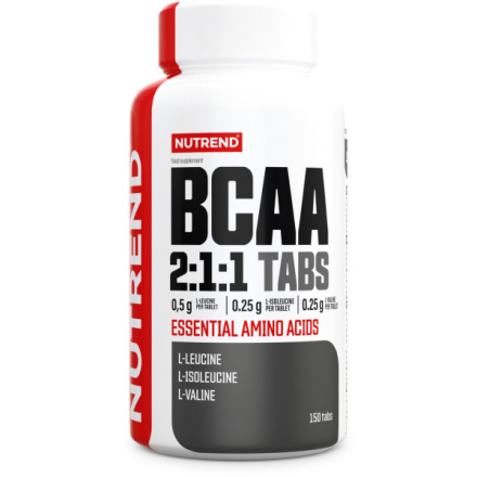 Nutrend BCAA 2:1:1 Esenciálních aminokyseliny, 150 tbl VR-043-150-xx