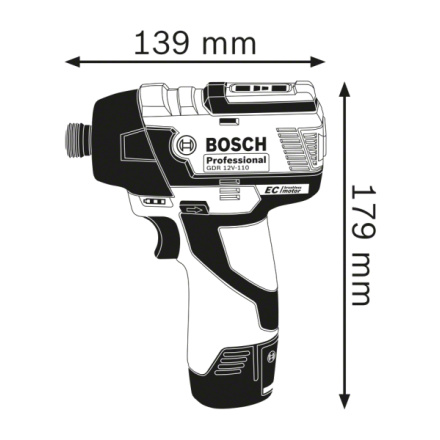 Bosch GDR 12V-110 Professional (0.601.9E0.002) 0.601.9E0.002
