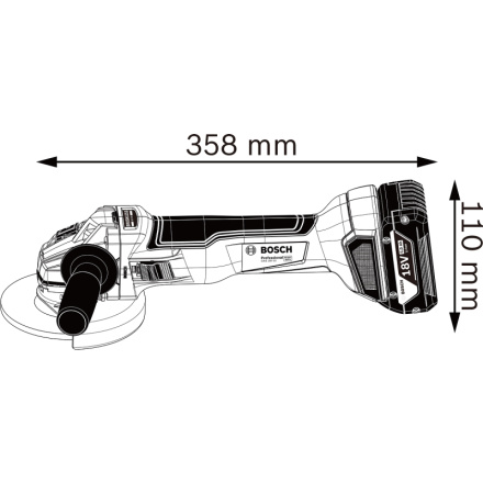 Bosch GWS 18V-10 Professional (0.601.9J4.000) 0.601.9J4.000