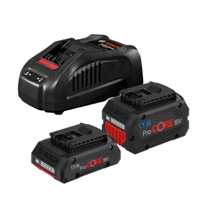 Bosch GBA ProCORE18V 5.5 Ah + ProCORE18V 4.0Ah  Professional (1.600.A02.14A) 1.600.A02.14A