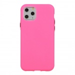 Pouzdro Solid Silicone Case - Samsung A41 růžová 17367780