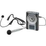 Monacor WAP-8 ruční řečnický mikrofon vč. ochrany proti větru, vč. tašky, vč. kabelu