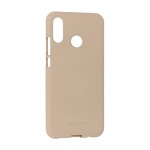 Pouzdro MERCURY SOFT FEELING TPU HUAWEI P20 LITE běžová