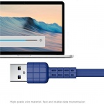 REMAX USB datový Kabel - Armor RC-116a - Typ C, 1 m, Modrá