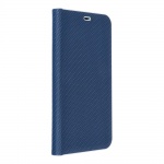 Pouzdro Vennus Book CARBON s kovovým rámem Xiaomi Redmi 9 modrá 1152567897
