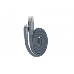 Kabel DEVIA Ring Y1 micro USB Typ-C gray 0,8m 005404