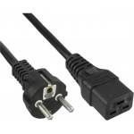 PremiumCord Kabel síťový k počítači 230V 16A 1,5m IEC 320 C19 konektor, kpspa015