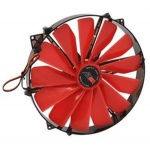 AIREN FAN RedWingsGiant 250 LED RED (250x250x30mm), AIREN - FRWG250LEDRE