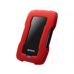 ADATA HD330/1TB/HDD/Externí/2.5"/Červená/3R, AHD330-1TU31-CRD