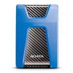 ADATA HD650/1TB/HDD/Externí/2.5"/Modrá/3R, AHD650-1TU31-CBL