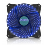 EVOLVEO ventilátor 120mm, LED 33 bodů, modrý, FAN12BL33