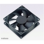 přídavný ventilátor Akasa 80x80x25 black OEM L, DFS802512L