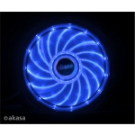 přídavný ventilátor Akasa Vegas LED 12 cm modrá, AK-FN091-BL