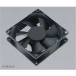 ventilátor Akasa - 8 cm - Paxfan - černý, AK-181BK-S