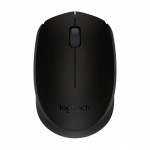 Logitech B170/Cestovní/Optická/Bezdrátová USB/Černá, 910-004798