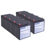 Bateriový kit AVACOM AVA-RBC43-KIT náhrada pro renovaci RBC43 (8ks baterií), AVA-RBC43-KIT